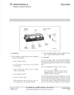 Предварительный просмотр 25 страницы Motorola SYNTOR X Instruction Manual