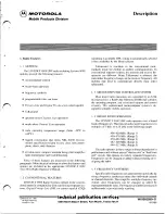 Предварительный просмотр 17 страницы Motorola Syntor X9000 UHF Instruction Manual