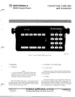 Предварительный просмотр 103 страницы Motorola Syntor X9000 UHF Instruction Manual