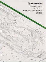 Motorola SYSTEMS SABER SECURENET Handie-Talkie Service Manual preview