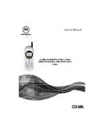 Предварительный просмотр 1 страницы Motorola T2260 Service Manual