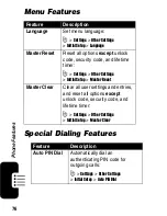 Preview for 78 page of Motorola T300p Owner'S Manual