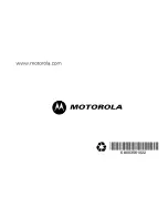 Preview for 120 page of Motorola T325 Quick Start Manual