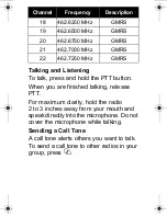 Предварительный просмотр 7 страницы Motorola T4500 User Manual