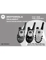 Предварительный просмотр 1 страницы Motorola T5950 series User Manual