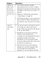 Preview for 33 page of Motorola T605 - Bluetooth hands-free Car Motomanual