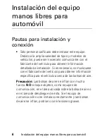 Preview for 110 page of Motorola T605 - Bluetooth hands-free Car Motomanual