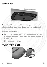 Preview for 6 page of Motorola T6NL1 User Manual