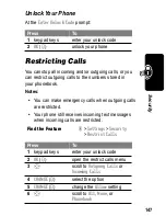 Preview for 149 page of Motorola T720 CDMA User Manual