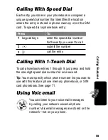 Preview for 61 page of Motorola T720i User Manual