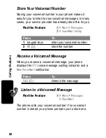 Preview for 62 page of Motorola T720i User Manual