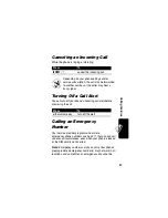 Preview for 59 page of Motorola T721 Getting Started Manual