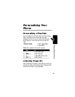 Preview for 113 page of Motorola T721 Getting Started Manual