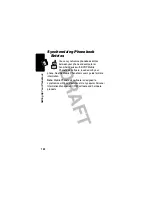 Предварительный просмотр 124 страницы Motorola T725 EDGE Instruction Manual