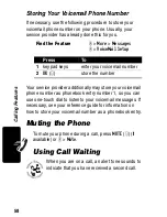 Preview for 60 page of Motorola T731 Start Here Manual