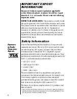 Preview for 6 page of Motorola T8160 Manual