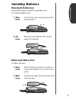 Preview for 13 page of Motorola T8160 Manual