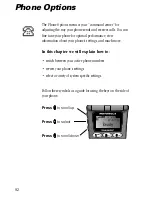 Preview for 92 page of Motorola T8160 Manual