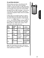 Предварительный просмотр 29 страницы Motorola T8190 Manual