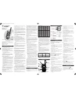 Preview for 3 page of Motorola Talkabout KEM-ML36100-08A User Manual