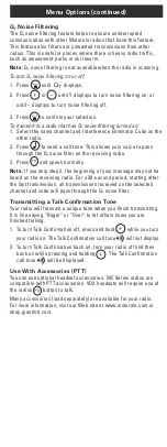 Предварительный просмотр 7 страницы Motorola TALKABOUT KEM-ML36100 User Manual