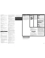 Предварительный просмотр 2 страницы Motorola TalkAbout MD207 Series User Manual