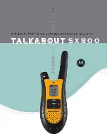 Preview for 1 page of Motorola TalkAbout SX800R Features