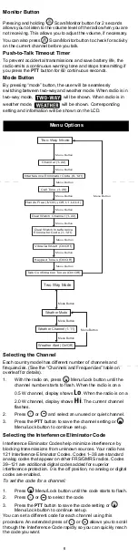 Preview for 6 page of Motorola TALKABOUT T6XX Series User Manual