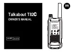 Предварительный просмотр 1 страницы Motorola Talkabout T82C Owner'S Manual