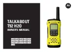 Motorola TALKABOUT T92 H2O Owner'S Manual предпросмотр