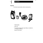 Preview for 8 page of Motorola TELARIO TR3000 User Manual