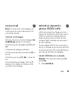 Preview for 63 page of Motorola Telus Mike i410 User Manual