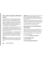 Preview for 100 page of Motorola Telus Mike i410 User Manual