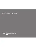 Motorola Theory User Manual preview