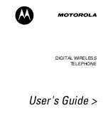 Предварительный просмотр 1 страницы Motorola TIMEPORT 280 User Manual