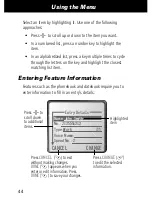 Preview for 46 page of Motorola Timeport Phone User Manual