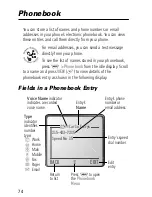 Preview for 76 page of Motorola Timeport Phone User Manual