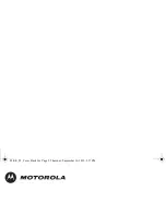 Preview for 284 page of Motorola TLKR T8 Owner'S Manual