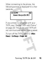 Preview for 21 page of Motorola TXTR x5 User Manual