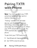 Preview for 24 page of Motorola TXTR x5 User Manual