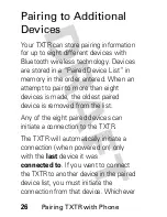 Preview for 28 page of Motorola TXTR x5 User Manual