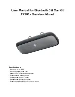 Motorola TZ900 User Manual предпросмотр