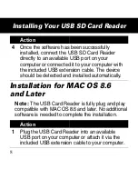 Preview for 10 page of Motorola USB 2.0 SD Quick Start Manual