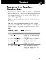 Preview for 93 page of Motorola V series 60g User Manual