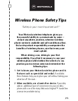 Preview for 217 page of Motorola V series 60g User Manual