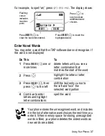 Предварительный просмотр 37 страницы Motorola V150 User Manual