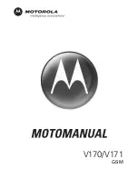 Preview for 1 page of Motorola V171 Owner'S Manual