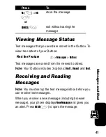 Preview for 43 page of Motorola V171 Owner'S Manual