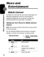 Preview for 80 page of Motorola V171 Owner'S Manual