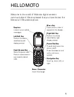 Preview for 3 page of Motorola V176 Owner'S Manual